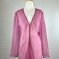 Von Troska | vintage 90's | jacket | size 14 | single breasted | 100% silk | made in Australia