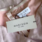 Madison The Label | dress | size 8 | mini length | linen cotton blend | new with tags