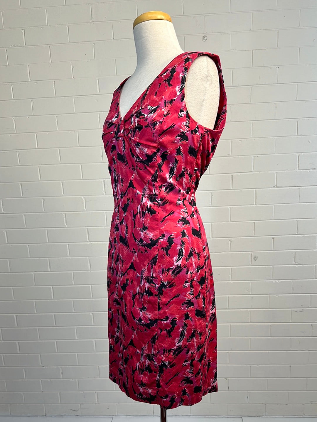 David Lawrence | dress | size 10 | knee length | 100% cotton