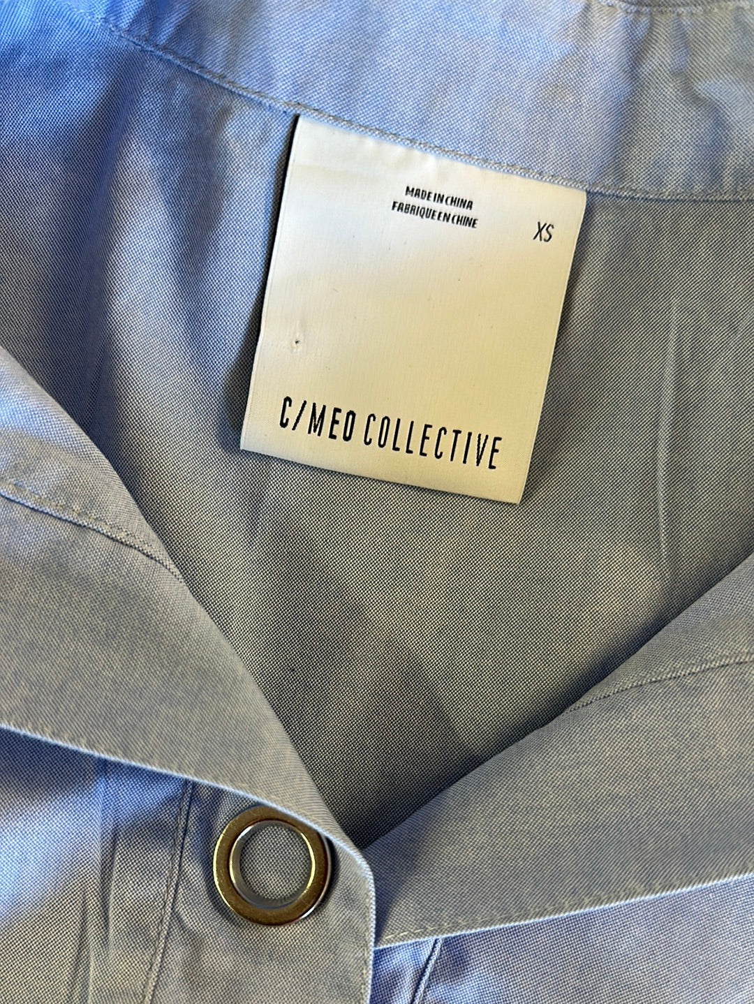 C/MEO Collective | shirt | size 8 | cap sleeve | 100% cotton