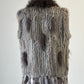 Heavenly | vest | size 10 | open front | 100% rabbit fur