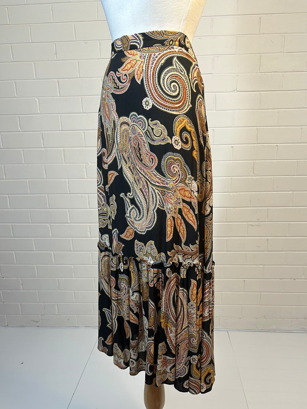 Veronika Maine | skirt | size 10 | midi length | made in Australia