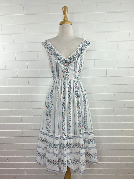 Daydress | UK | dress | size 10 | midi length | 100% cotton