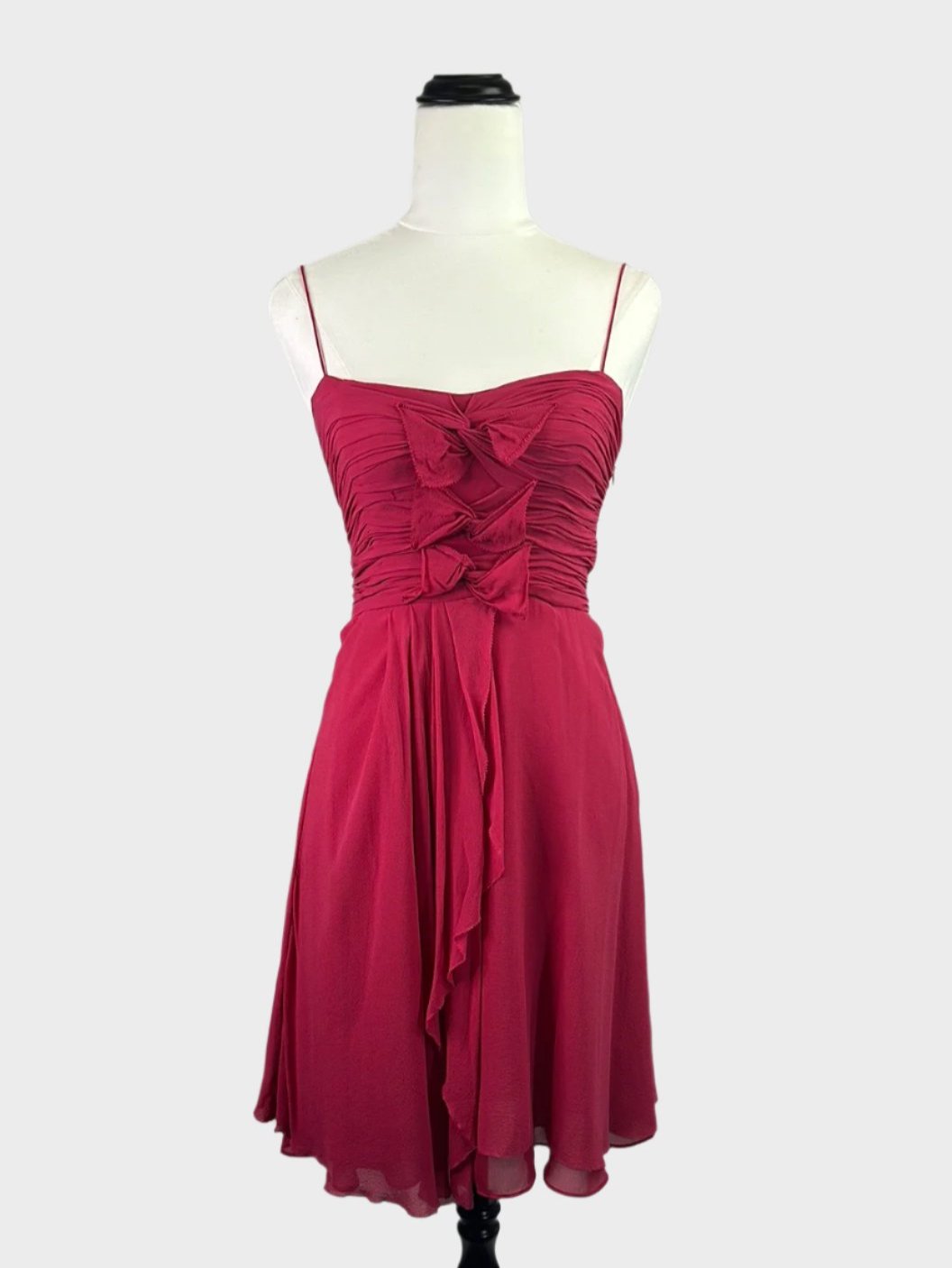 Karen Millen | UK | dress | size 8 | knee length | 100% silk