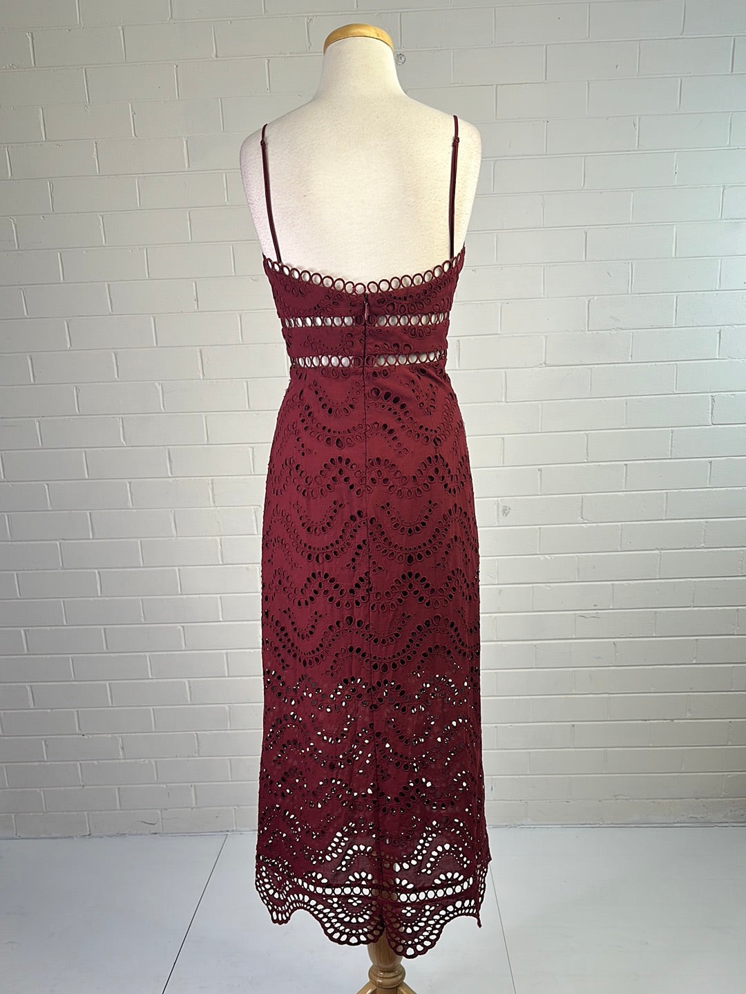 Zimmermann | gown | size 10 | maxi length | 100% cotton