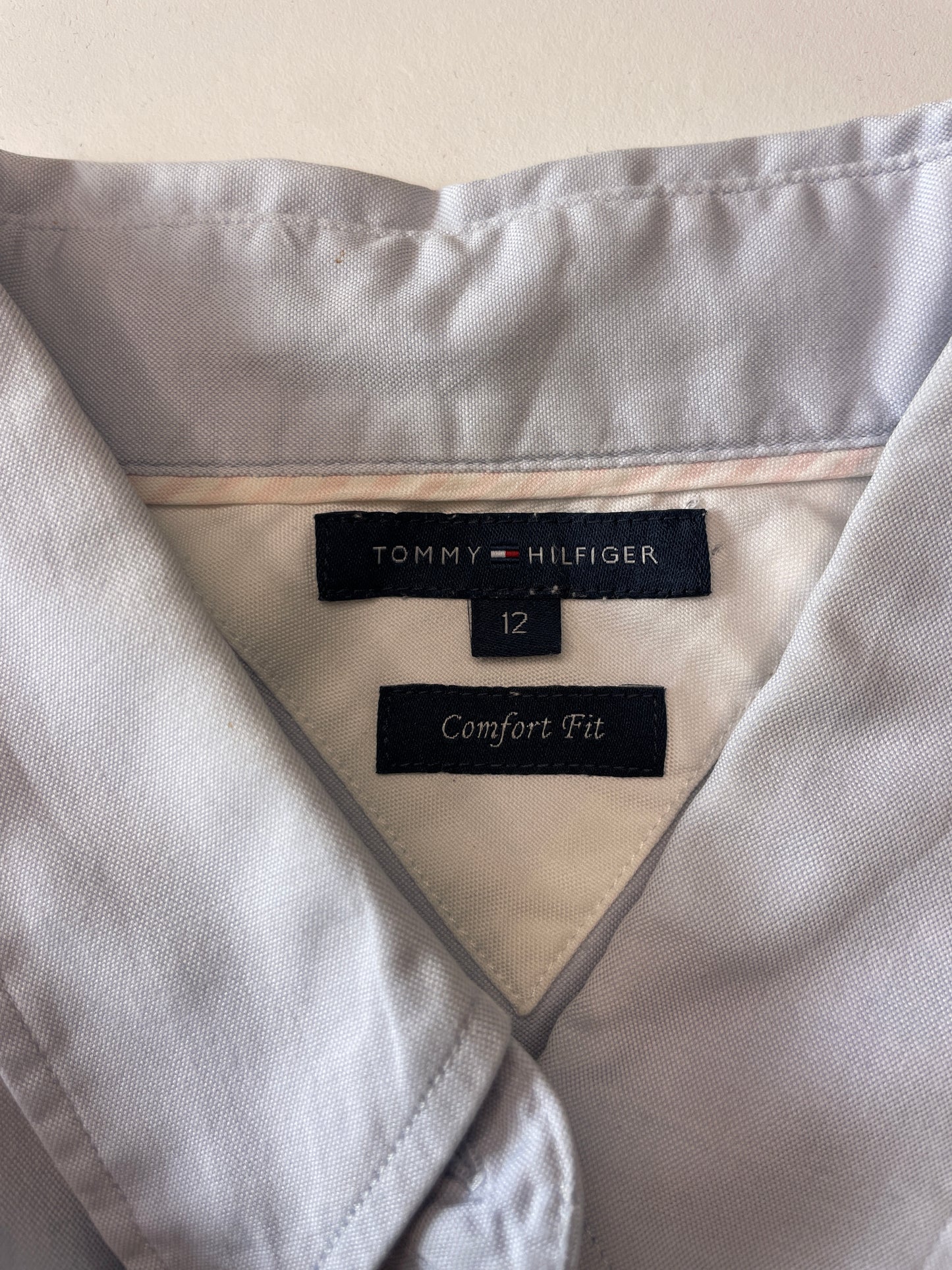 Tommy Hilfiger | New York | shirt | size 12 | long sleeve | 100% cotton