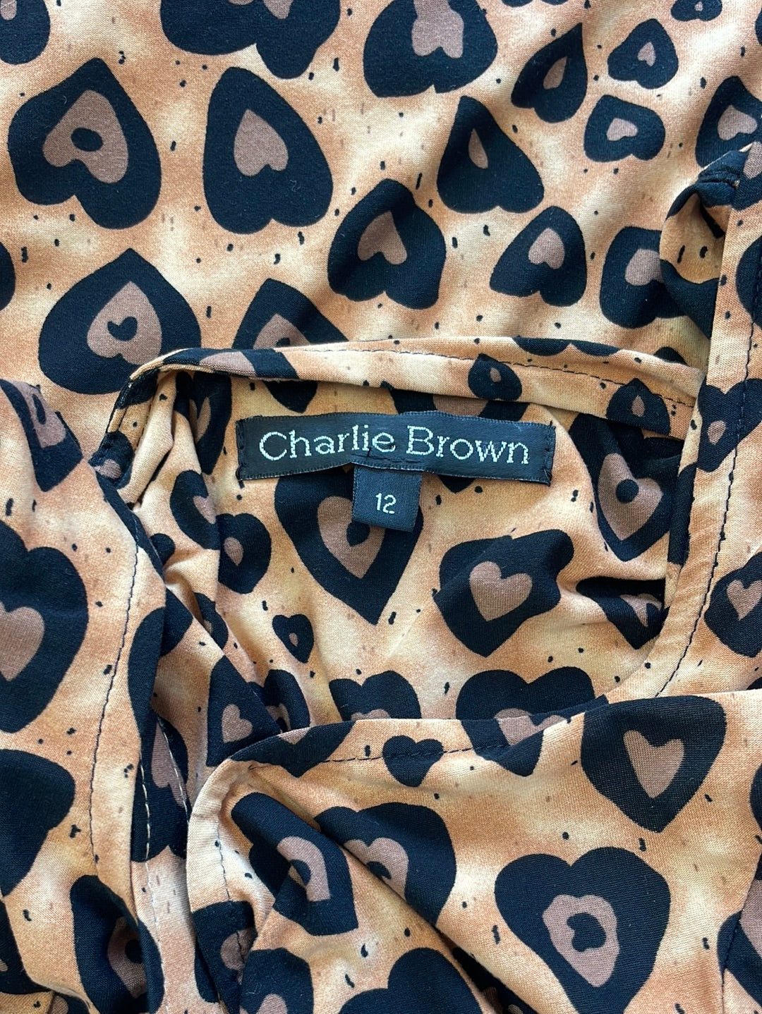Charlie Brown | vintage 90's | dress | size 12 | knee length