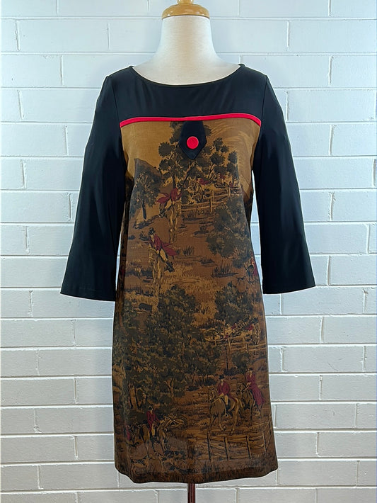 Leona Edmiston | dress | size 10 | knee length | 100% wool