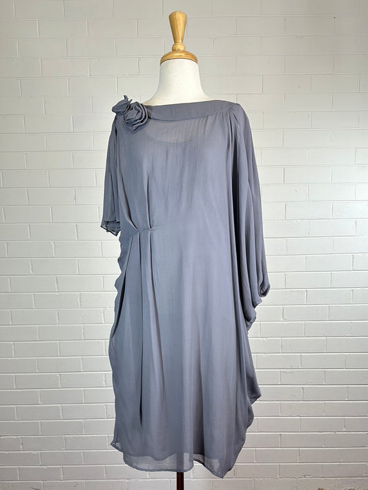 Muccia | dress | size 12 | knee length | 100% silk | made in Australia