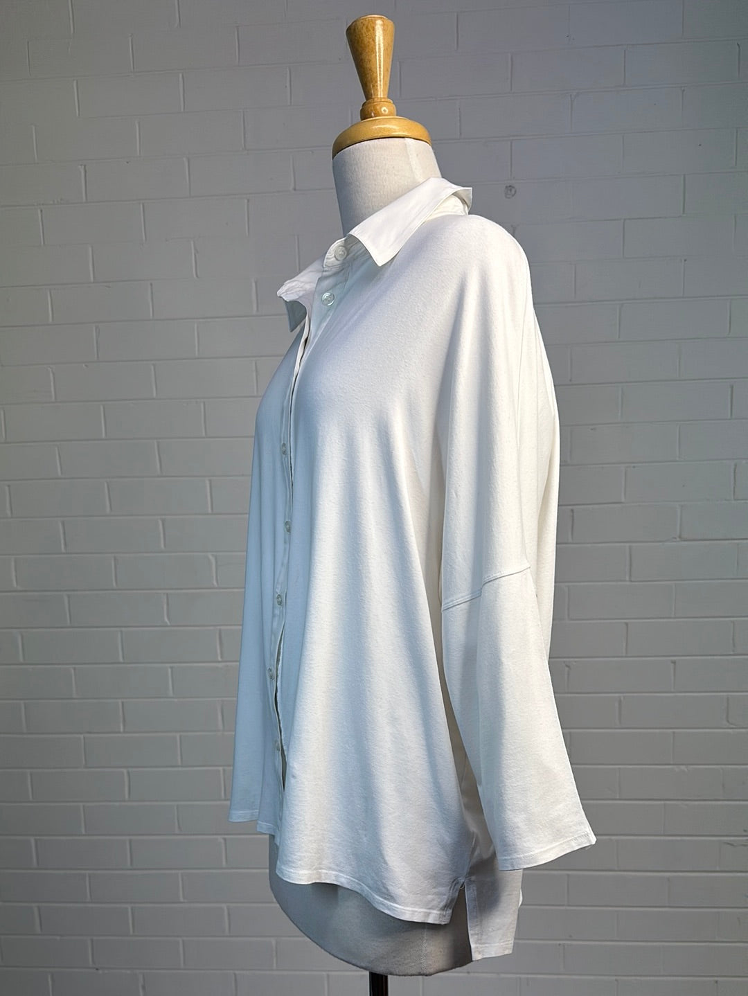 Mela Purdie | shirt | size 16 | three quarter sleeve | made in Australia