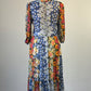 Blue Illusion | dress | size 14 | knee length