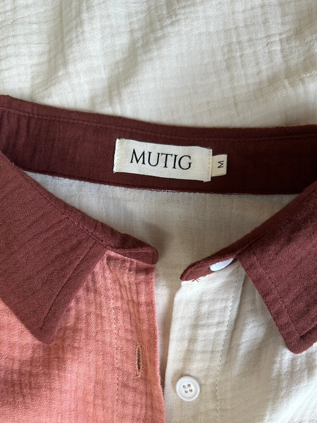 MUTIG | shirt | size 12 | long sleeve | 100% cotton