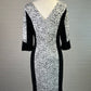 Joseph Ribkoff | Montreal | dress | size 12 | knee length | made in Canada