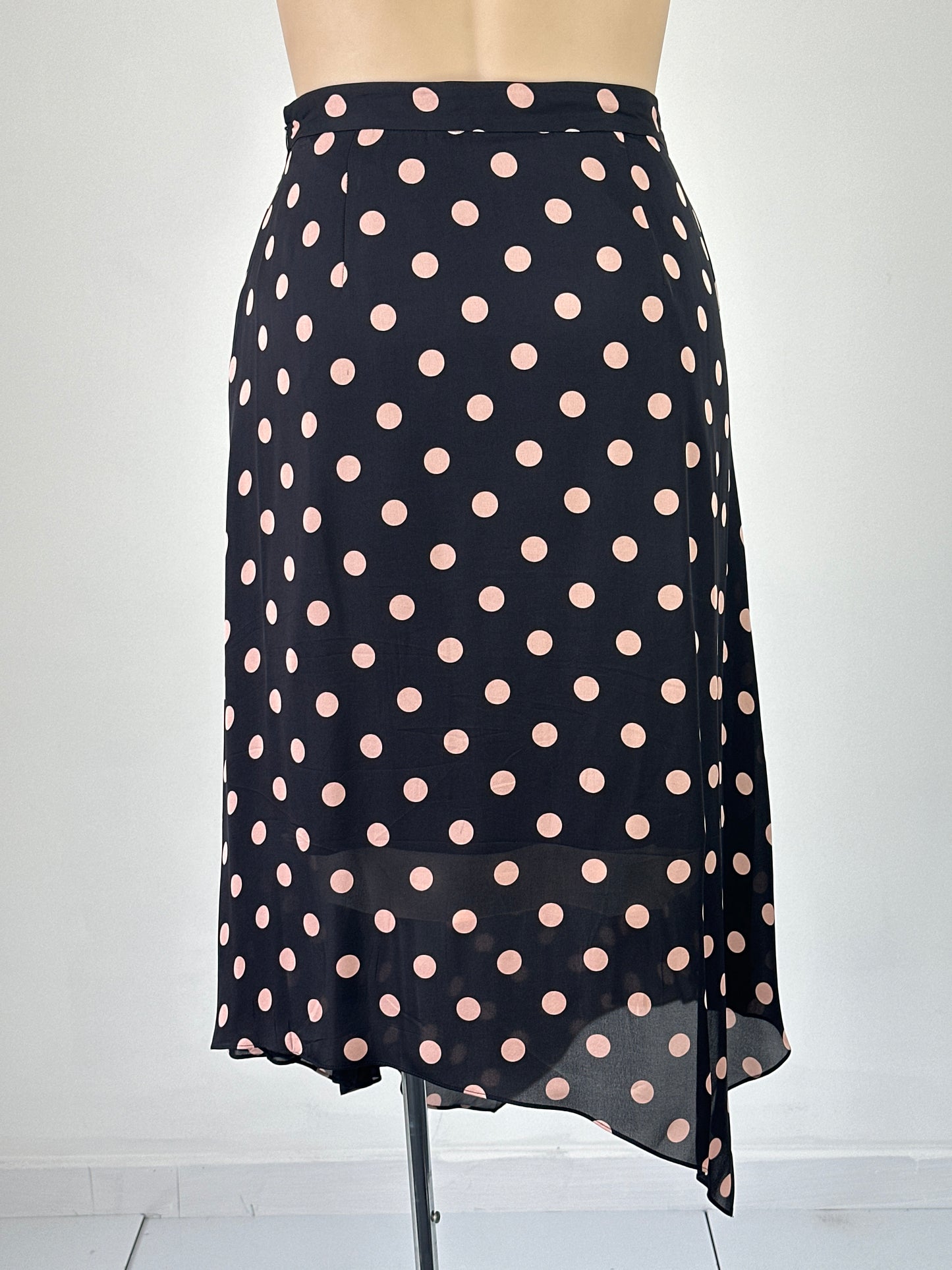 David Lawrence | skirt | size 14 | midi length | 100% silk