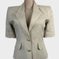 Silva Guanta | vintage 90's | jacket | size 12 | single breasted | 100% linen