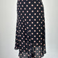 David Lawrence | skirt | size 14 | midi length | 100% silk