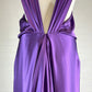 Carla Zampatti | gown | size 10 | maxi length | 100% silk | made in Australia