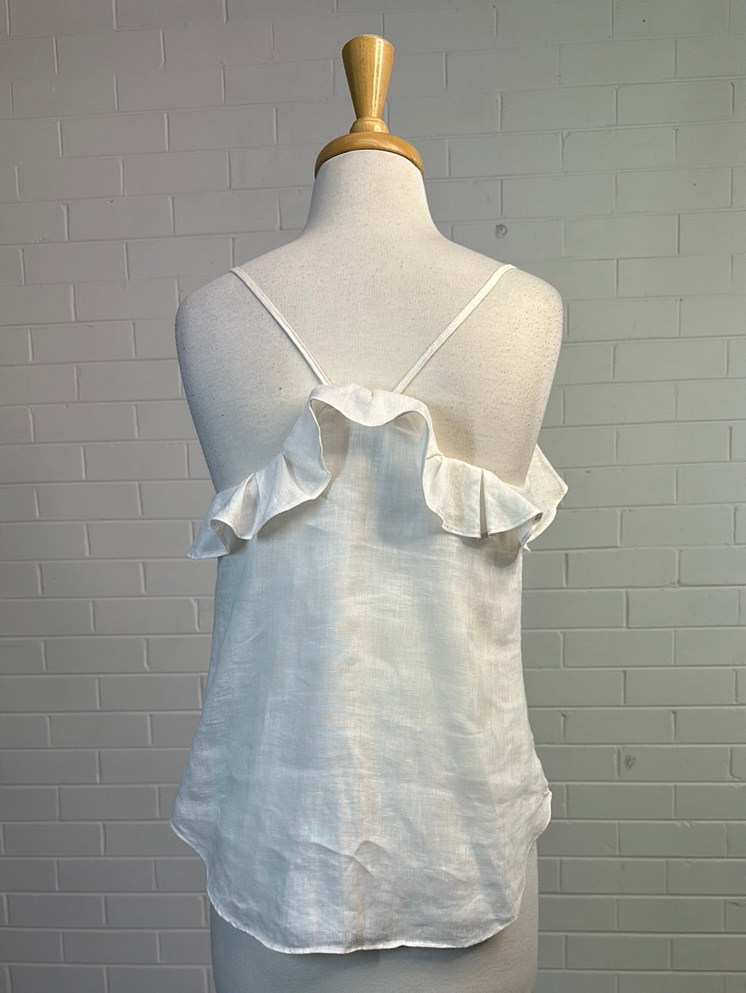 Witchery | top | size 6 | sleeveless | 100% linen