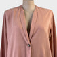 Naïf | Montréal | coat | size 14 | single breasted | lyocell linen blend