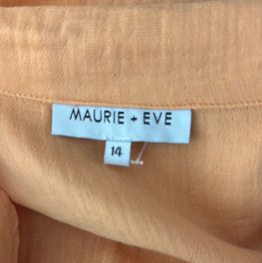 MAURIE + EVE | dress | size 14 | maxi length | 100% cotton