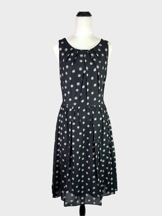 Laura Ashley | UK | dress | size 6 | knee length | silk cotton blend