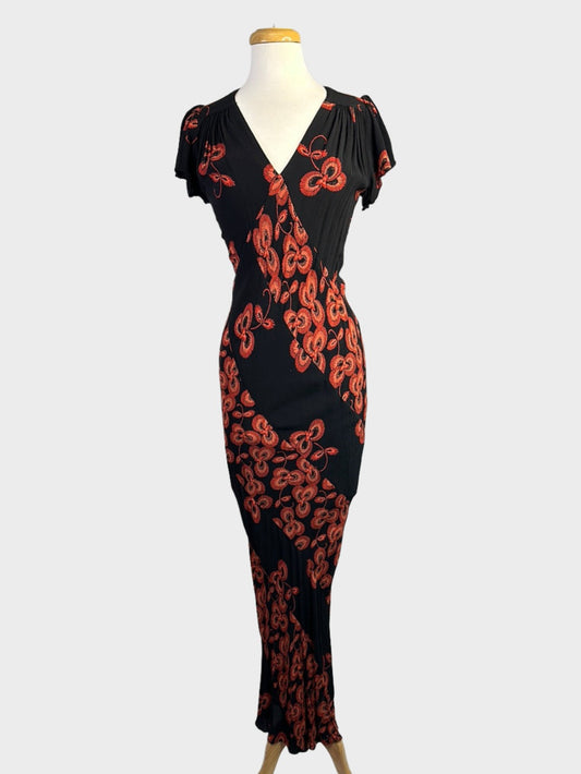Ossie Clark | London | gown | size 10 | maxi length