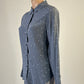 the fable | shirt | size 12 | long sleeve | 100% silk