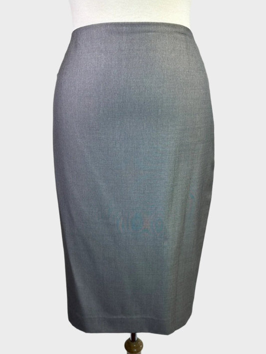 Escada | Munich | skirt | size 14 | knee length | wool silk blend