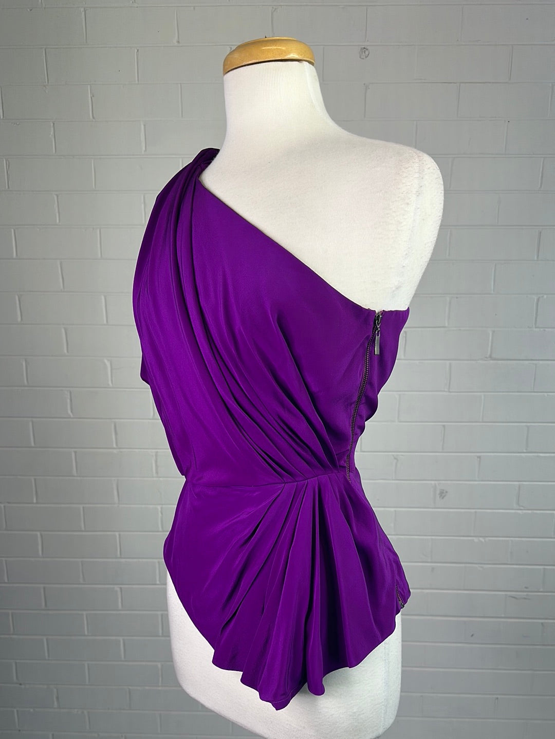 Aurelio Costarella | top | size 8 | sleeveless | 100% silk