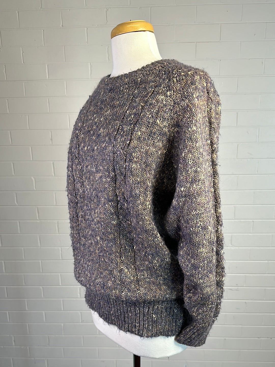 MONSOON DIFFUSION | UK | vintage 80's | sweater | size 10 | crew neck | made in Hong Kong