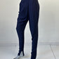 WILLOW | pants | size 8 | tapered leg | 100% silk