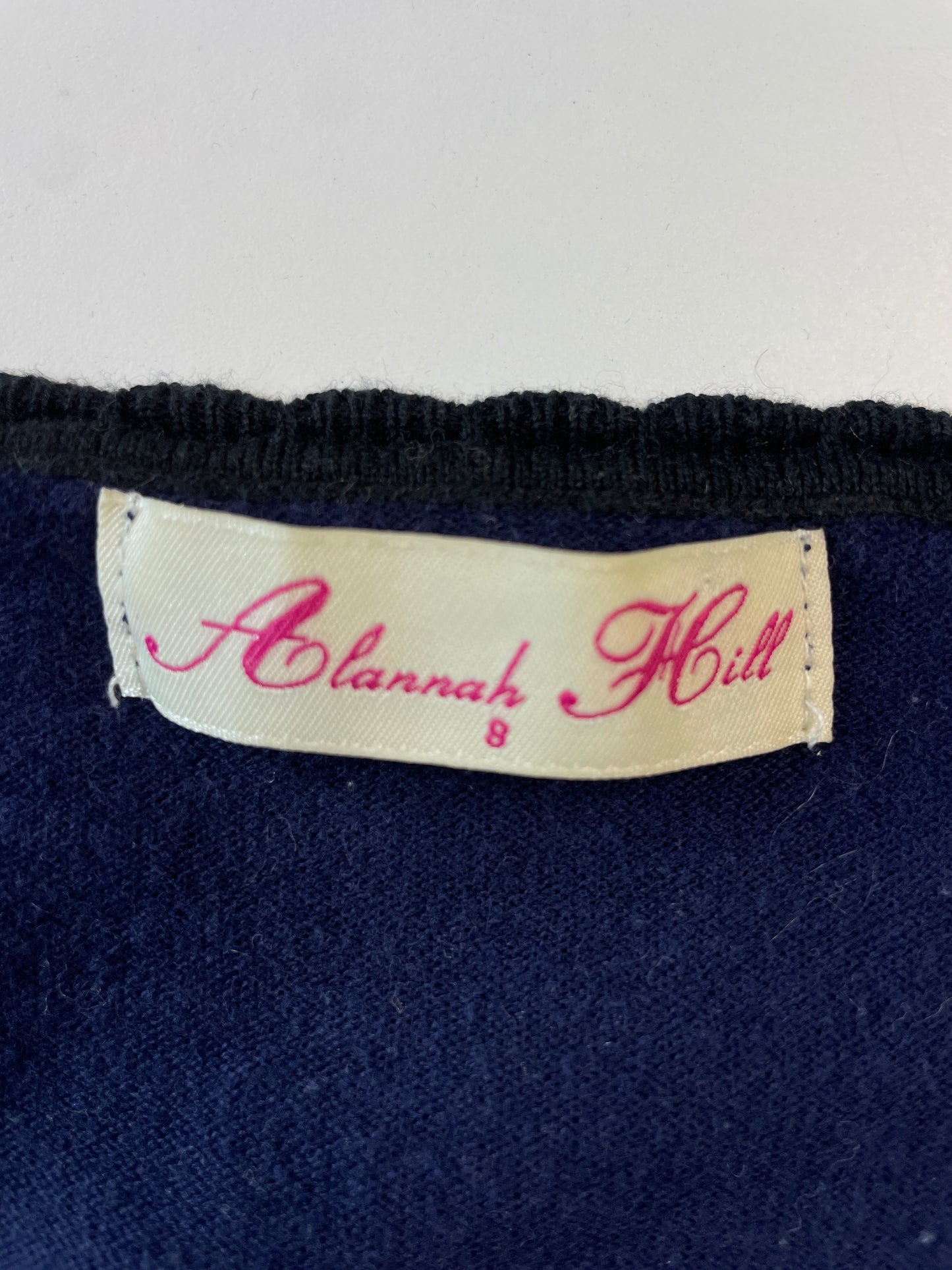 Alannah Hill | cardigan | size 8 | long sleeve | cotton silk blend