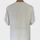 No label | top | size 10 | short sleeve | hand embroidery