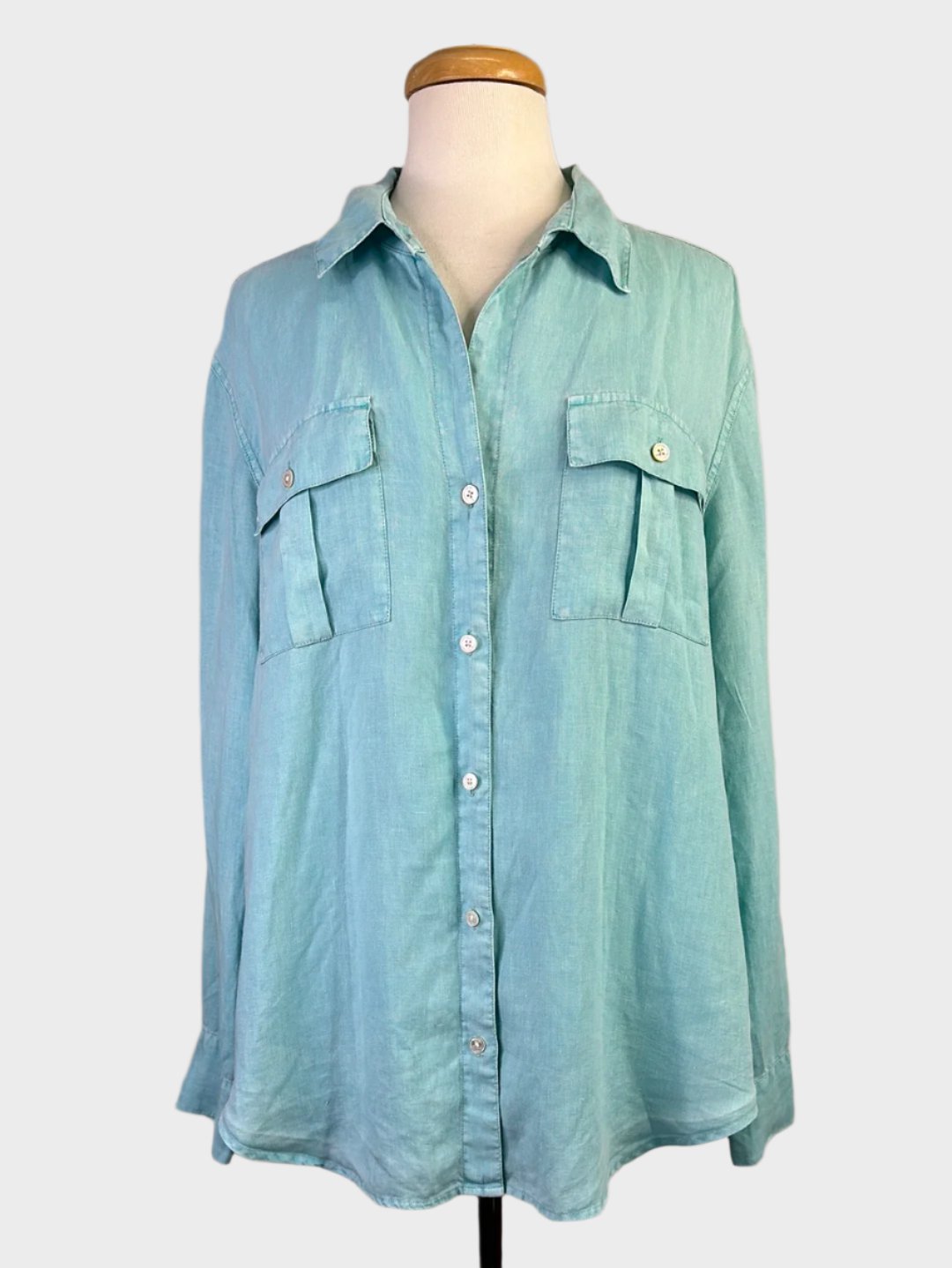 Tommy Bahama | US | shirt | size 14 | long sleeve | 100% linen