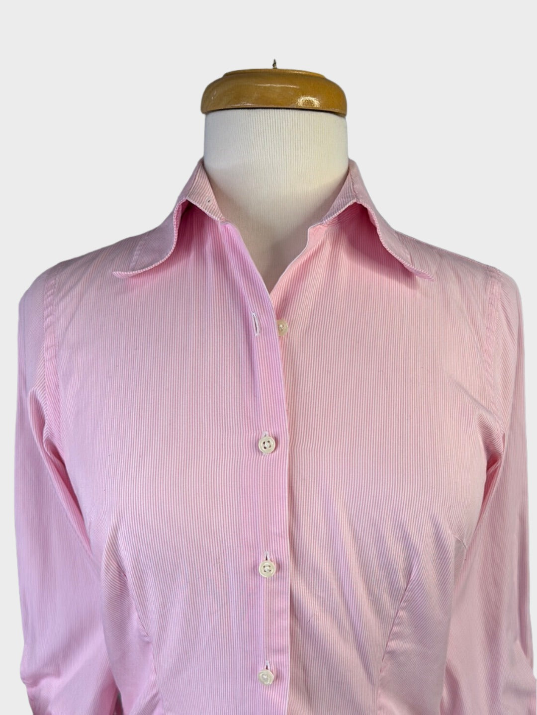 Austen Brothers | London | shirt | size 8 | three quarter sleeve | 100% cotton