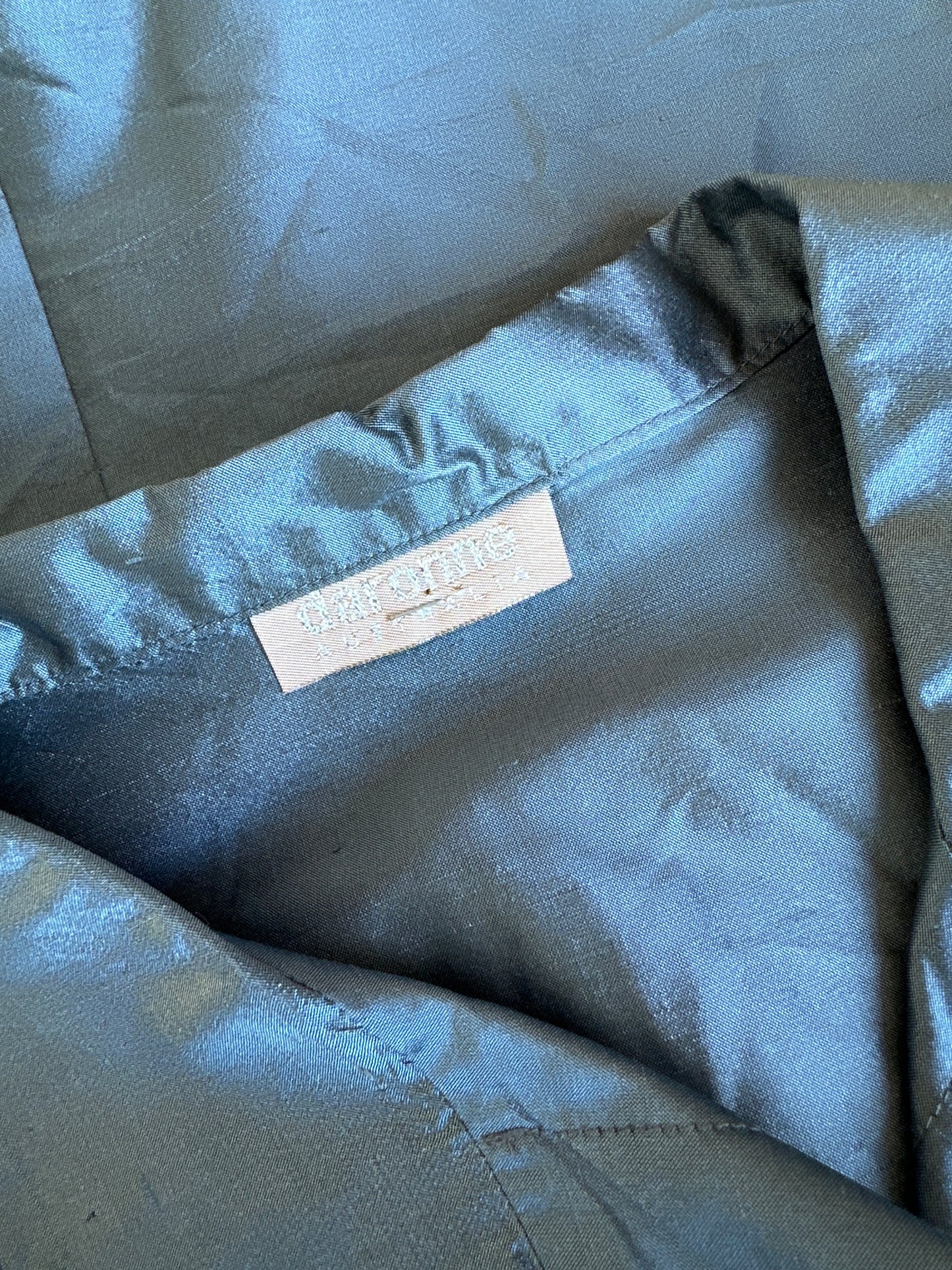 daronne naturelle | vintage 90's | shirt | size 16 | three quarter sleeve | 100% silk