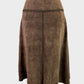 David Lawrence | skirt | size 10 | knee length | leather