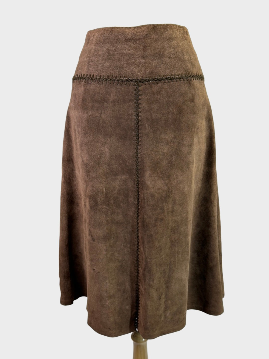 David Lawrence | skirt | size 10 | knee length | leather