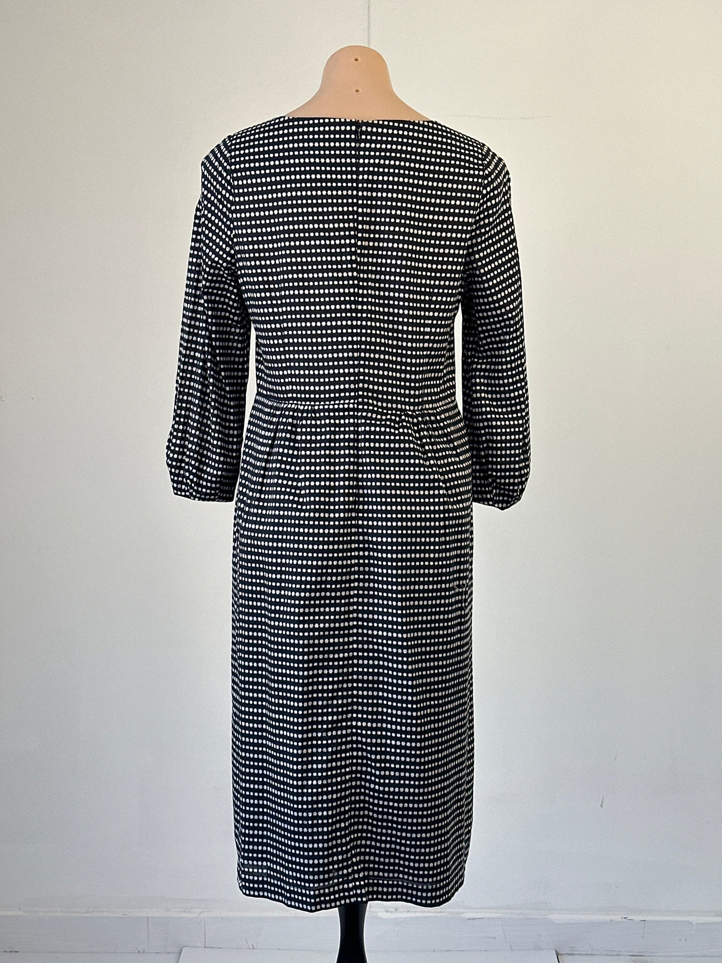 Anna Thomas | dress | size 12 | midi length | 100% cotton