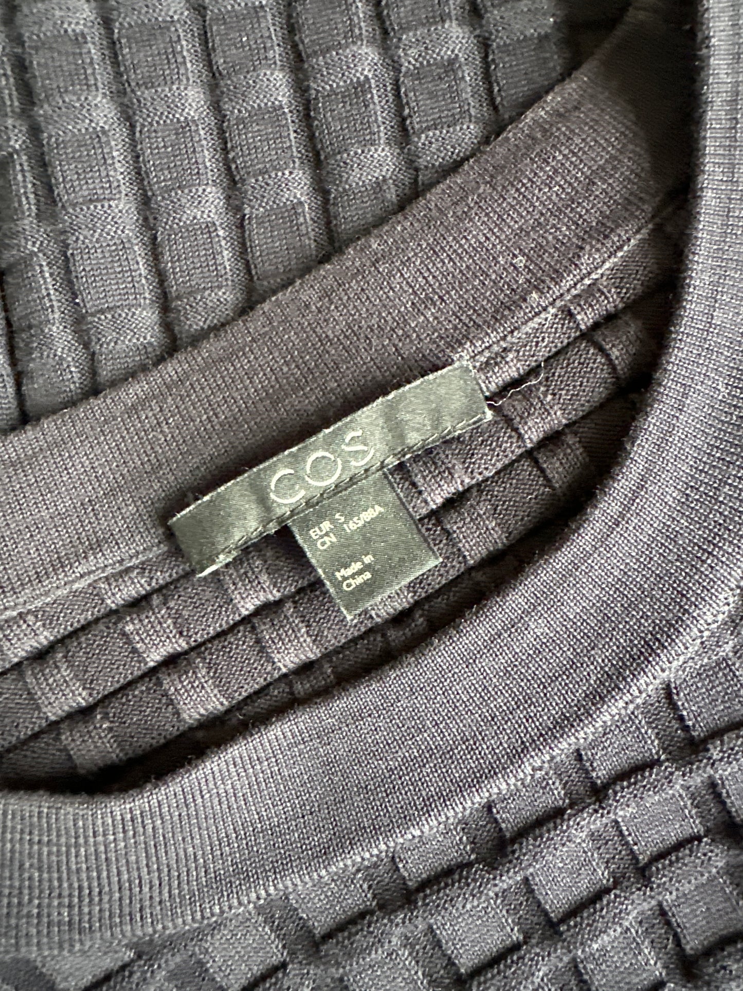 COS | sweater | size 10 | crew neck | 100% cotton