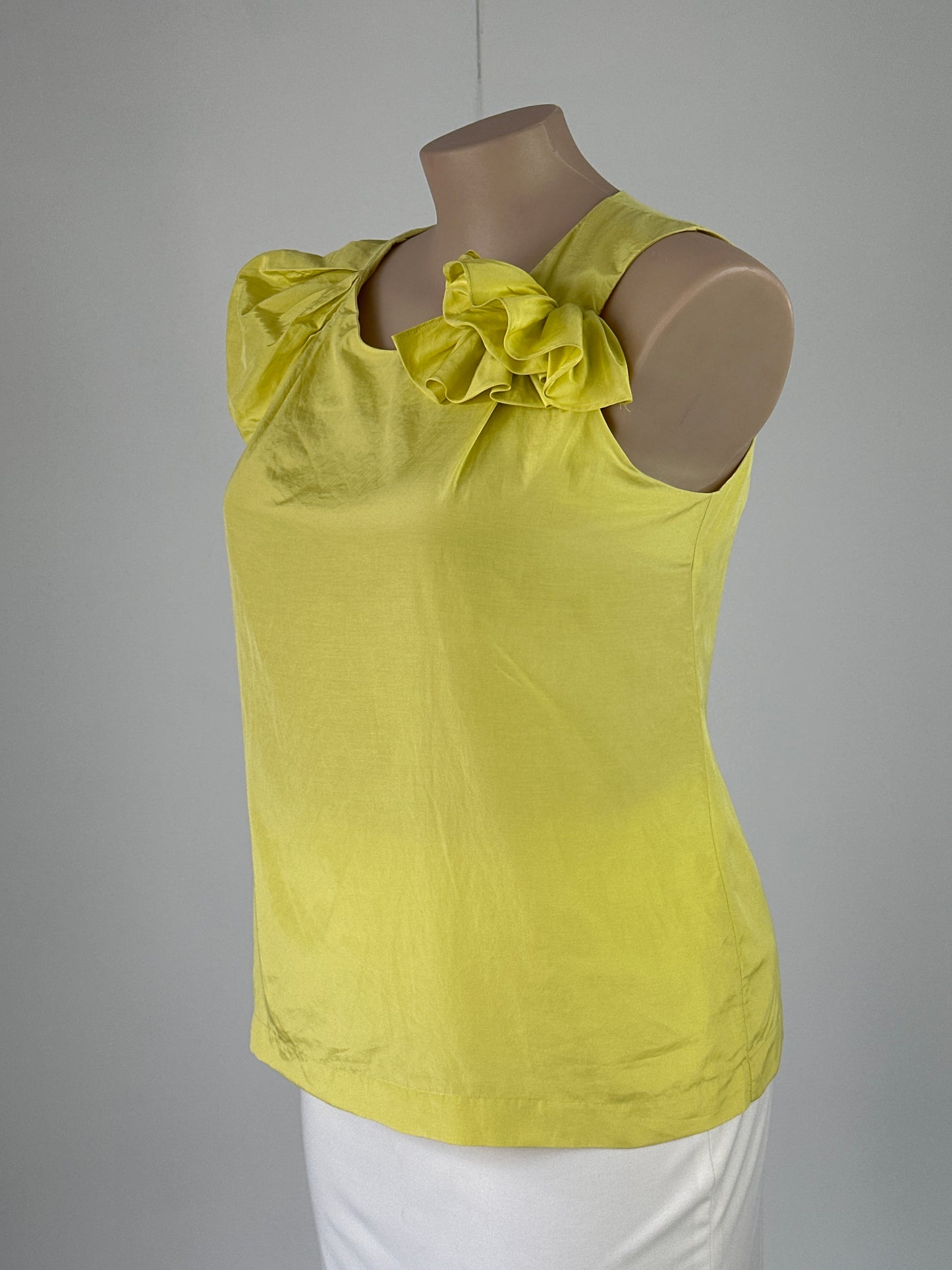 Veronika Maine | top | size 14 | sleeveless | silk cotton blend