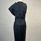 BOUDICCA | UK | dress | size 14 | midi length | wool mohair blend | made in England