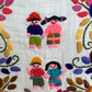 No label | top | size 10 | short sleeve | hand embroidery