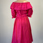 Rodney Clark | vintage 80's | dress | size 12 | midi length | 100% silk