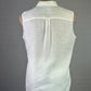 Uniqlo | shirt | size 16 | sleeveless | 100% linen