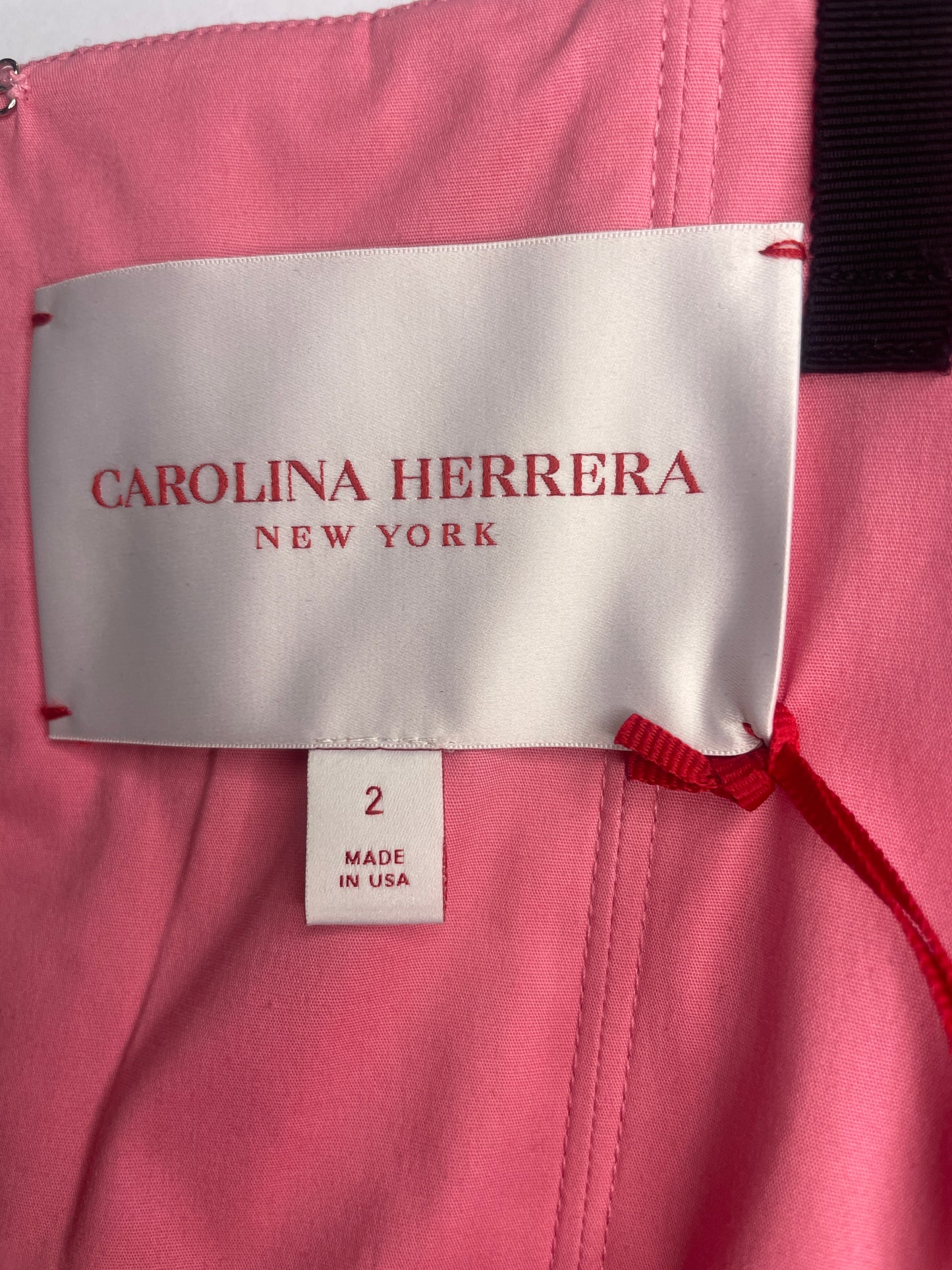 Carolina Herrera | New York | dress | size 8 |  knee length | made in the USA