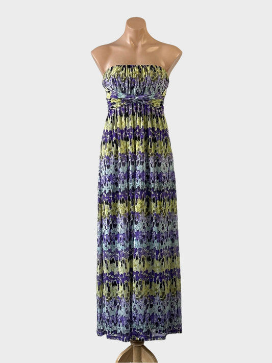 ESPRIT | dress | size 10 | maxi length | 100% cupro