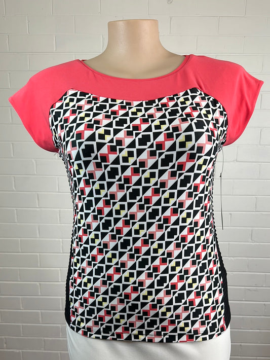 Anthea Crawford | top | size 16 | drop shoulder sleeve | new with tags | made in Australia