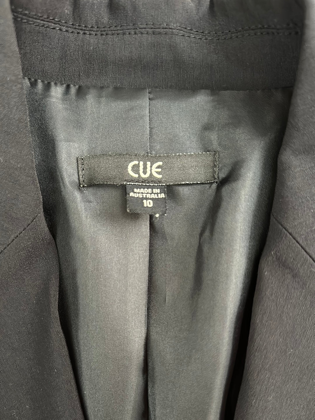 Cue | jacket | size 10 | single breasted