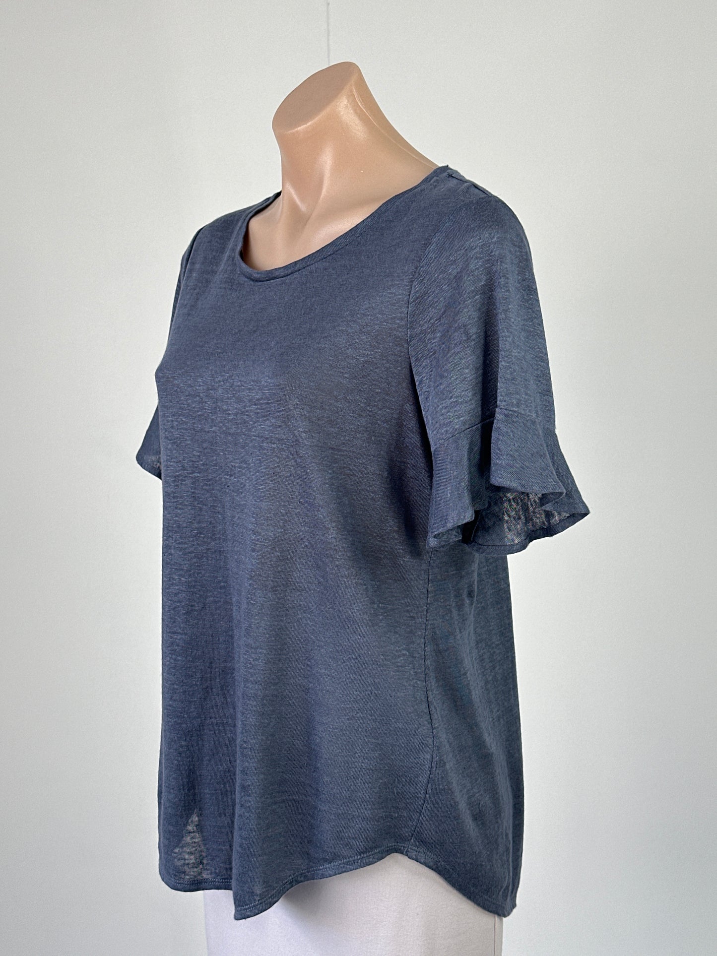 Witchery | top | size 10 | short sleeve | 100% linen